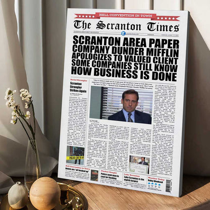 The Scranton Times - Canvas And Poster 1122