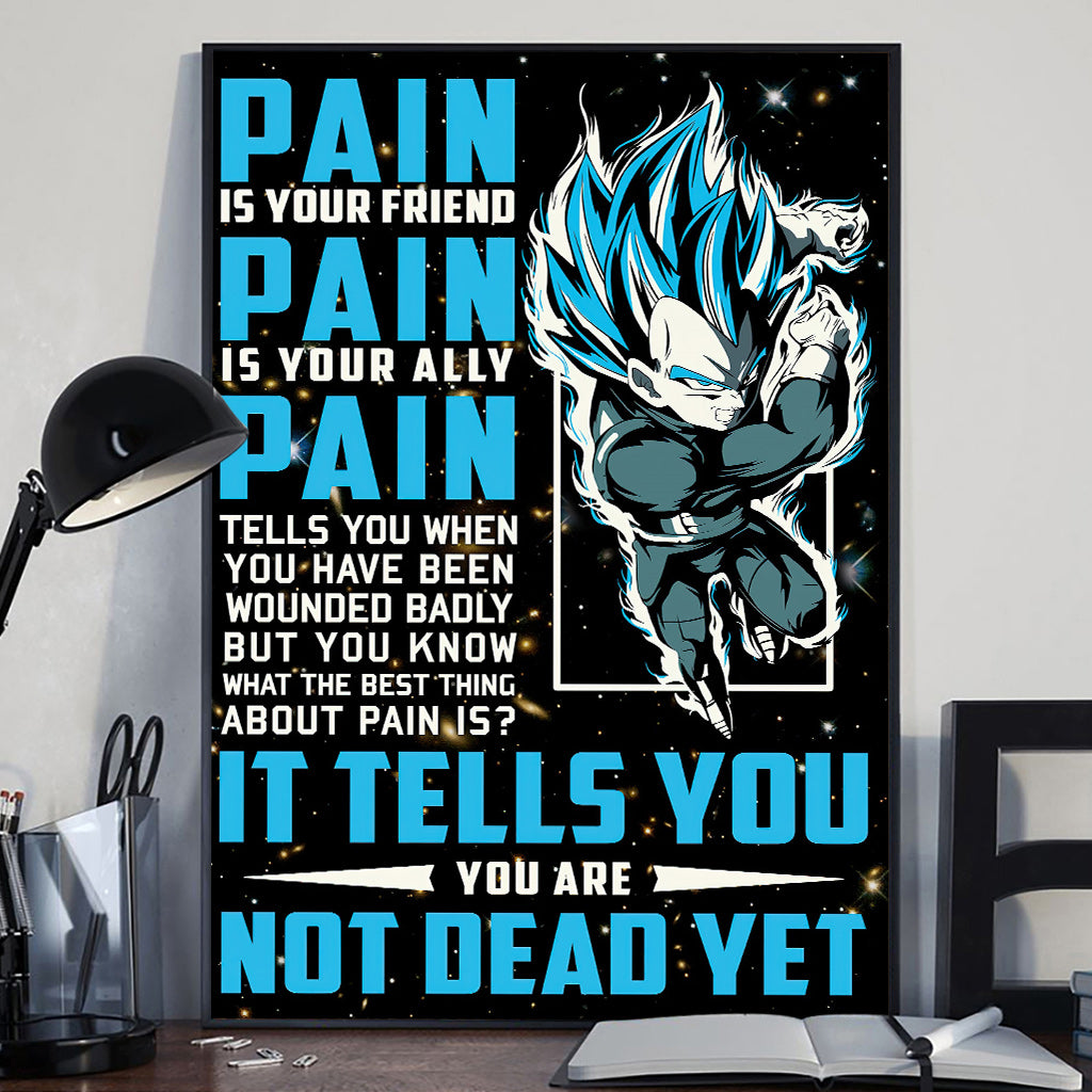 Pain Tells You-  Seven Balls Canvas And Poster 1122