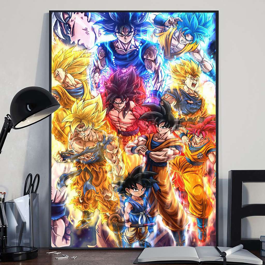 Super Fighters-  Seven Balls Canvas And Poster 1122