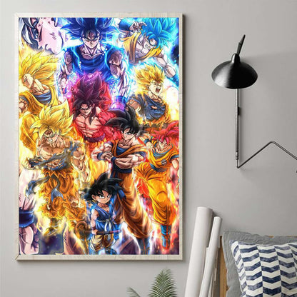 Super Fighters-  Seven Balls Canvas And Poster 1122