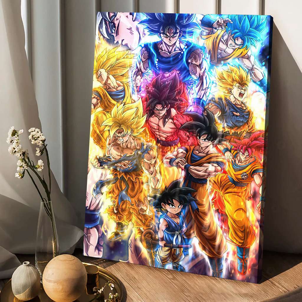 Super Fighters-  Seven Balls Canvas And Poster 1122