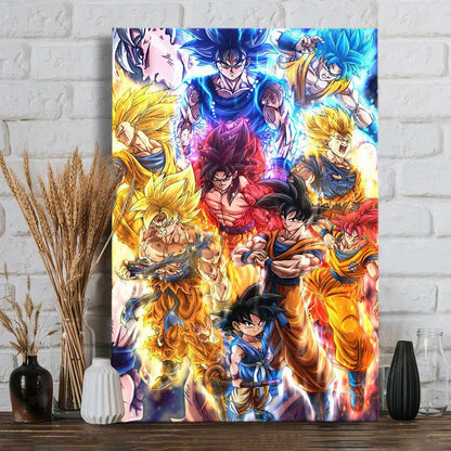 Super Fighters-  Seven Balls Canvas And Poster 1122