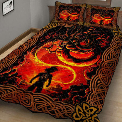 The Dragon - Seven Balls Quilt Set 1122