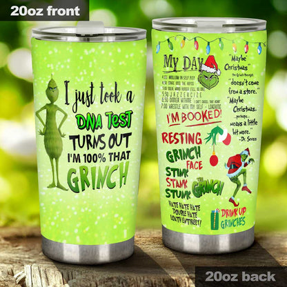 Stink Stank Stunk - Stole Christmas Tumbler 1122