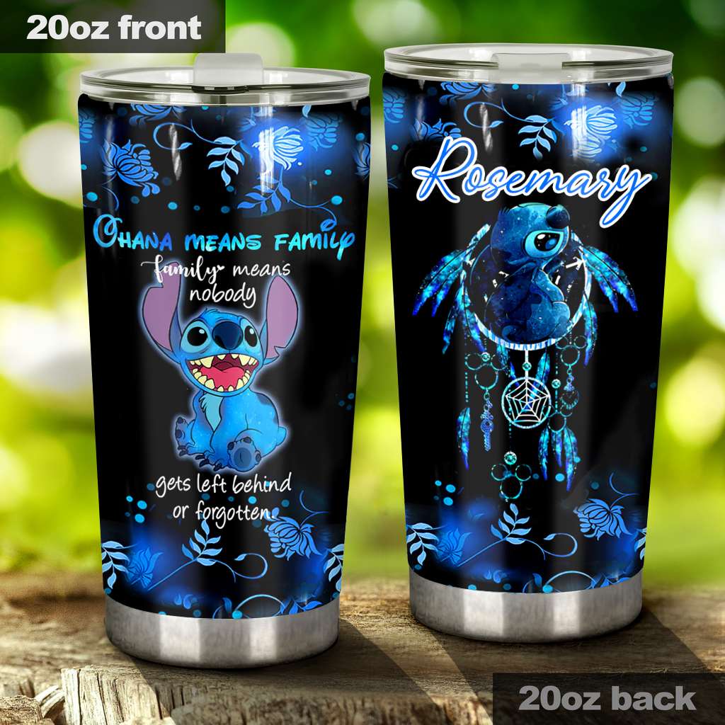 Ohana Means Family - Personalized Ohana Tumbler 1122