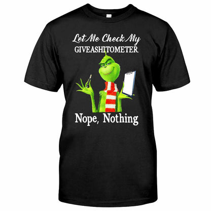 Let Me Check - Stole Christmas T-shirt and Hoodie 1122