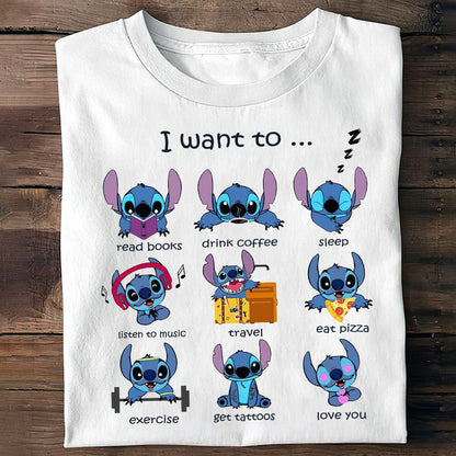 I Want To Ohana T-shirt and Hoodie 1122