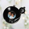 Our Favourite Song Vinyl Record Machine - Personalized Christmas Ornament (Printed On Both Sides)