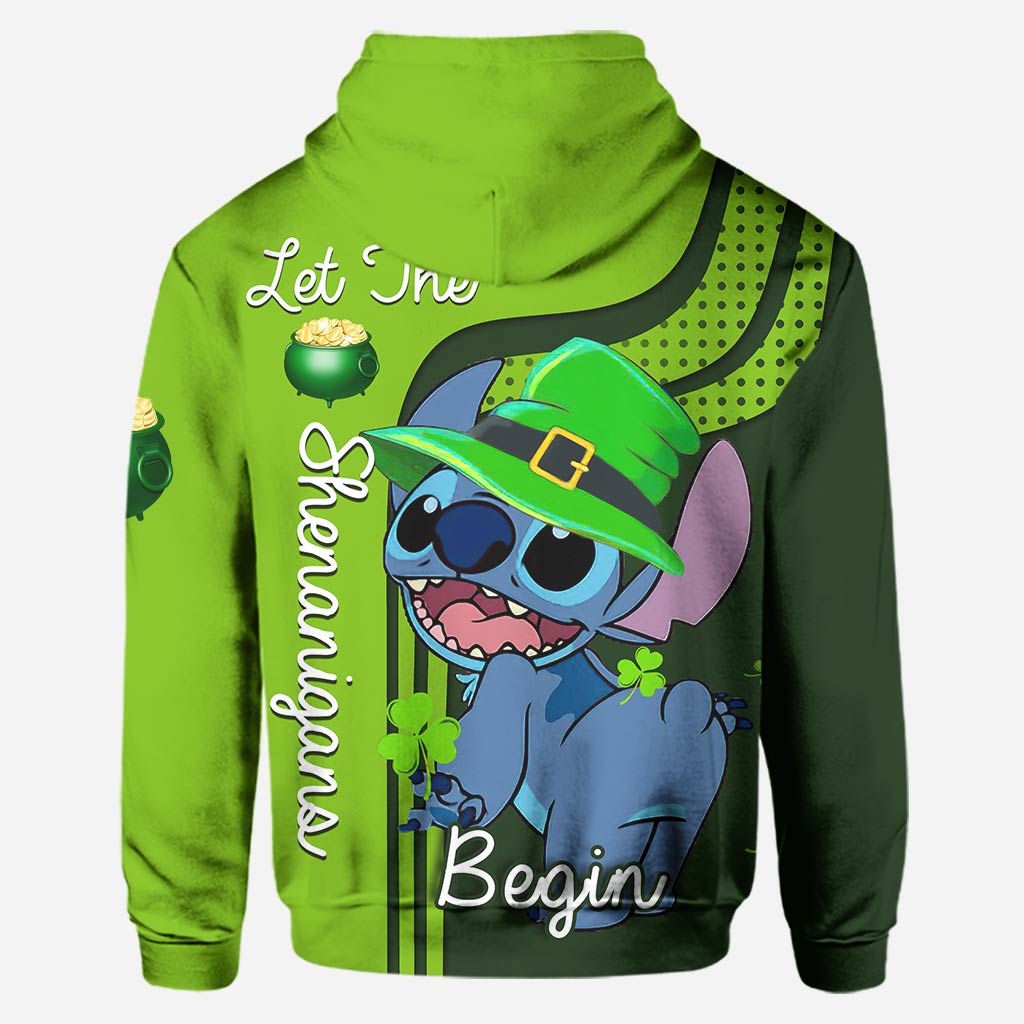 Let The Shenanigans Begin - Personalized St. Patrick's Day Hoodie and Leggings