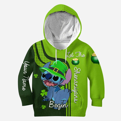 Let The Shenanigans Begin - Personalized St. Patrick's Day Hoodie and Leggings