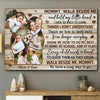 Mommy Walk Beside Me - Personalized Mother&#39;s Day Poster
