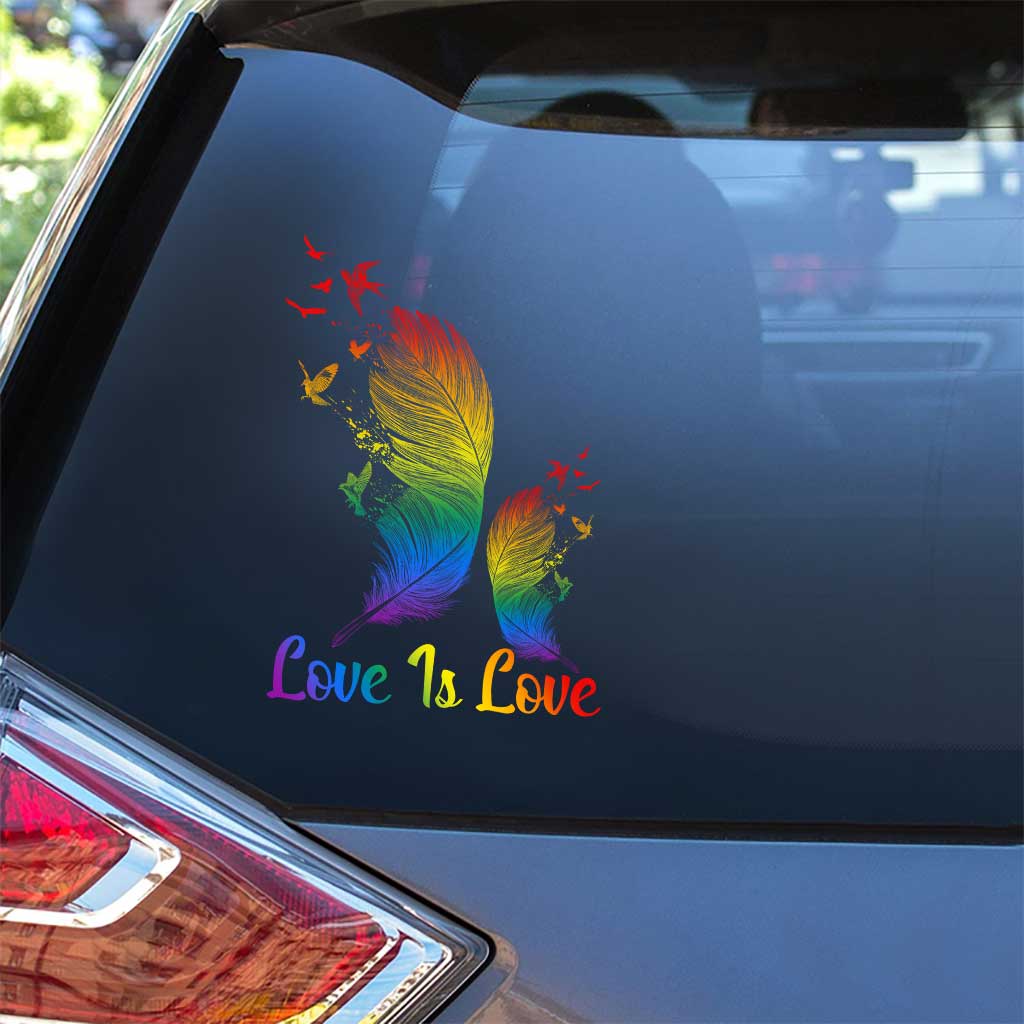 I Am Brave - LGBT Support Decal Full