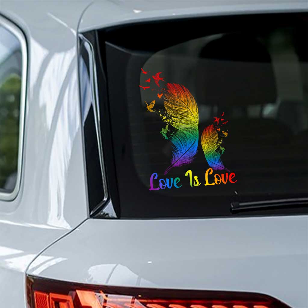 I Am Brave - LGBT Support Decal Full
