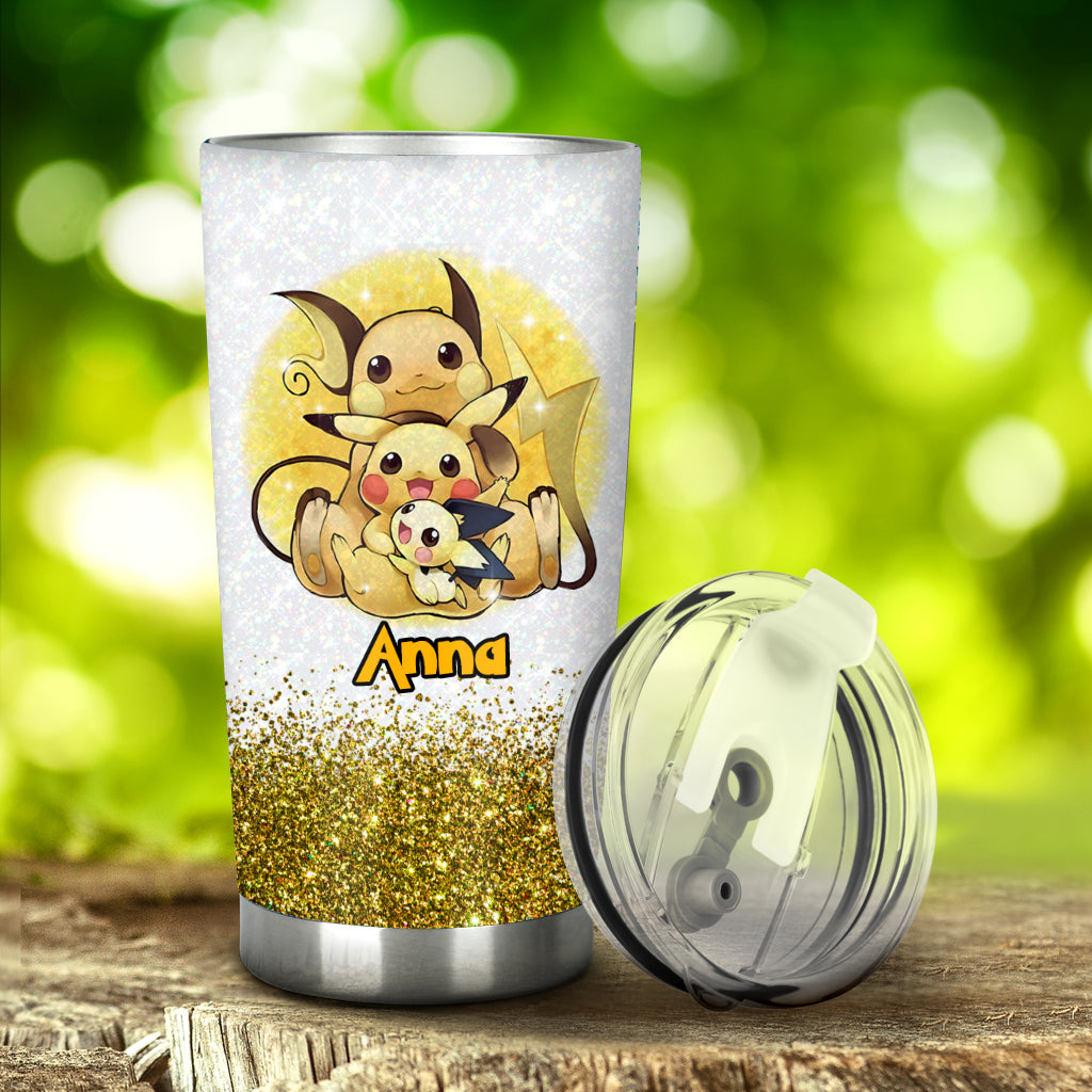 Just A Girl - Personalized Monster Trainer Tumbler