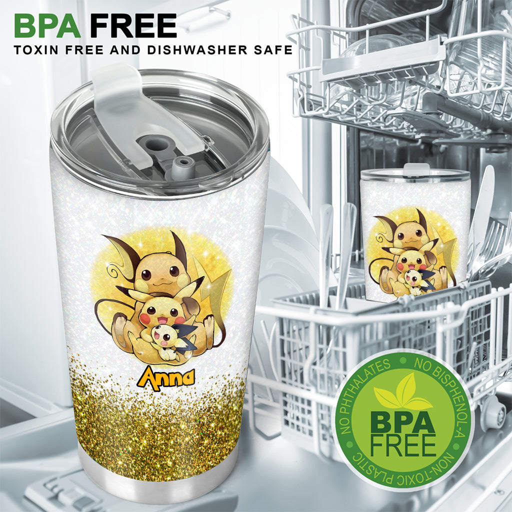 Just A Girl - Personalized Monster Trainer Tumbler