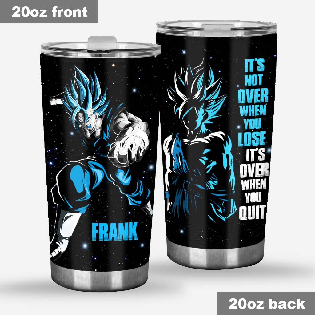 Quitting Is Not - Personalized Seven Balls Tumbler