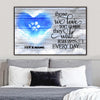 Those We Love Don&#39;t Go Away - Dog Personalized Poster