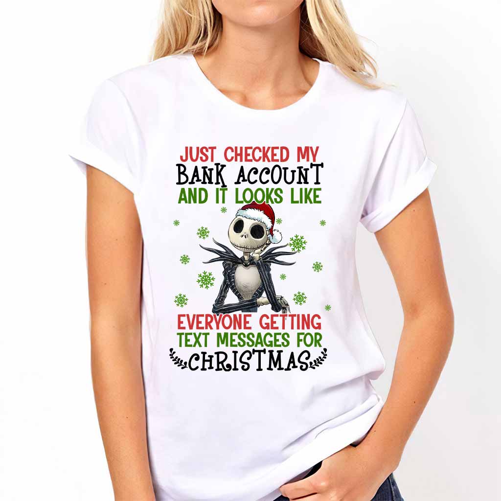 My Bank Account - Christmas Nightmare T-shirt and Hoodie