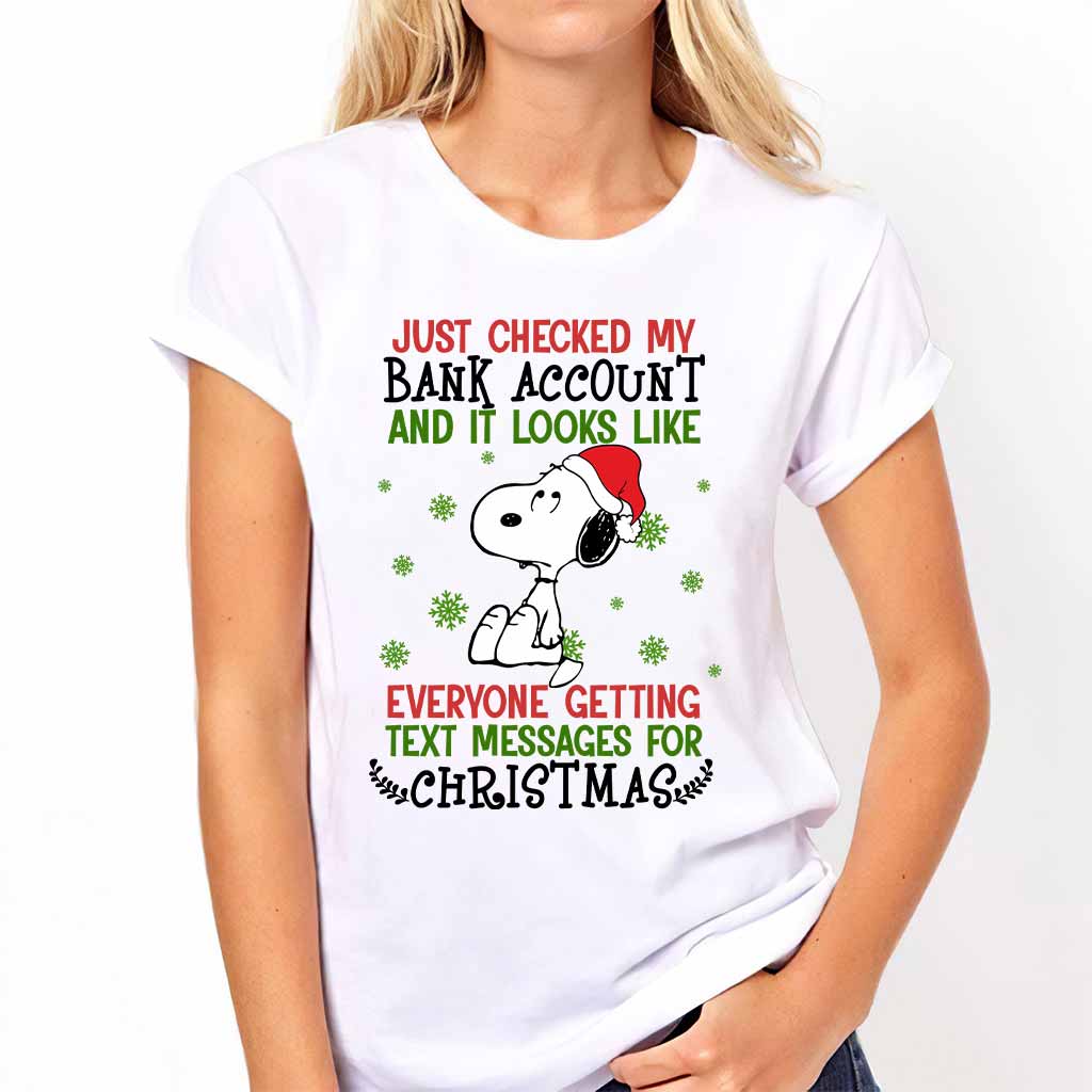 My Bank Account - Christmas T-shirt and Hoodie