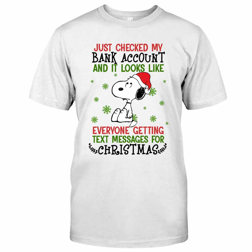 My Bank Account - Christmas T-shirt and Hoodie