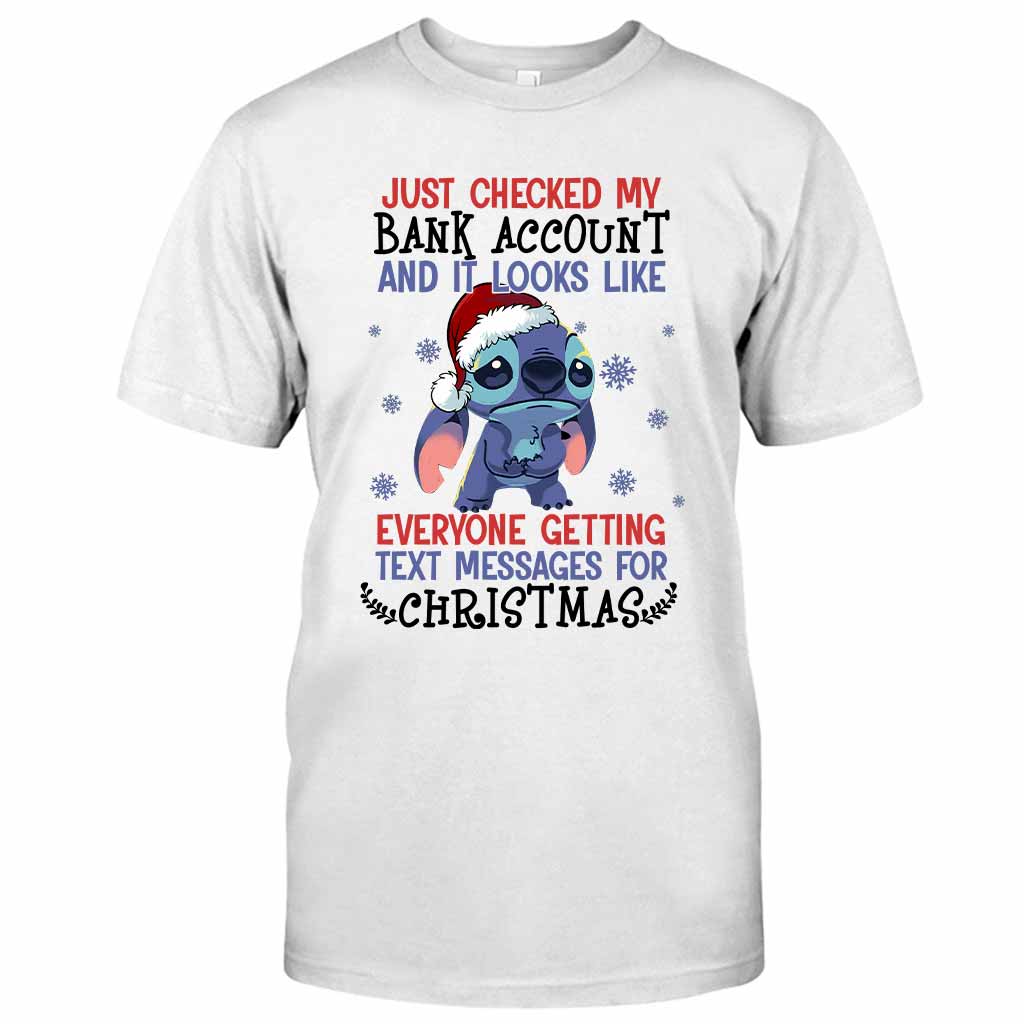 My Bank Account - Christmas Ohana T-shirt and Hoodie