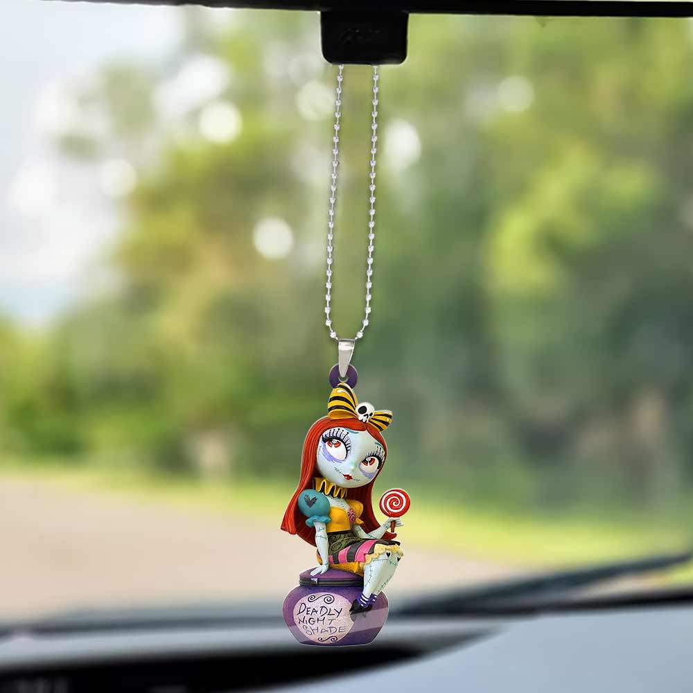 Deadly Night Shade - Nightmare Car ornament (Printed On Both Sides)