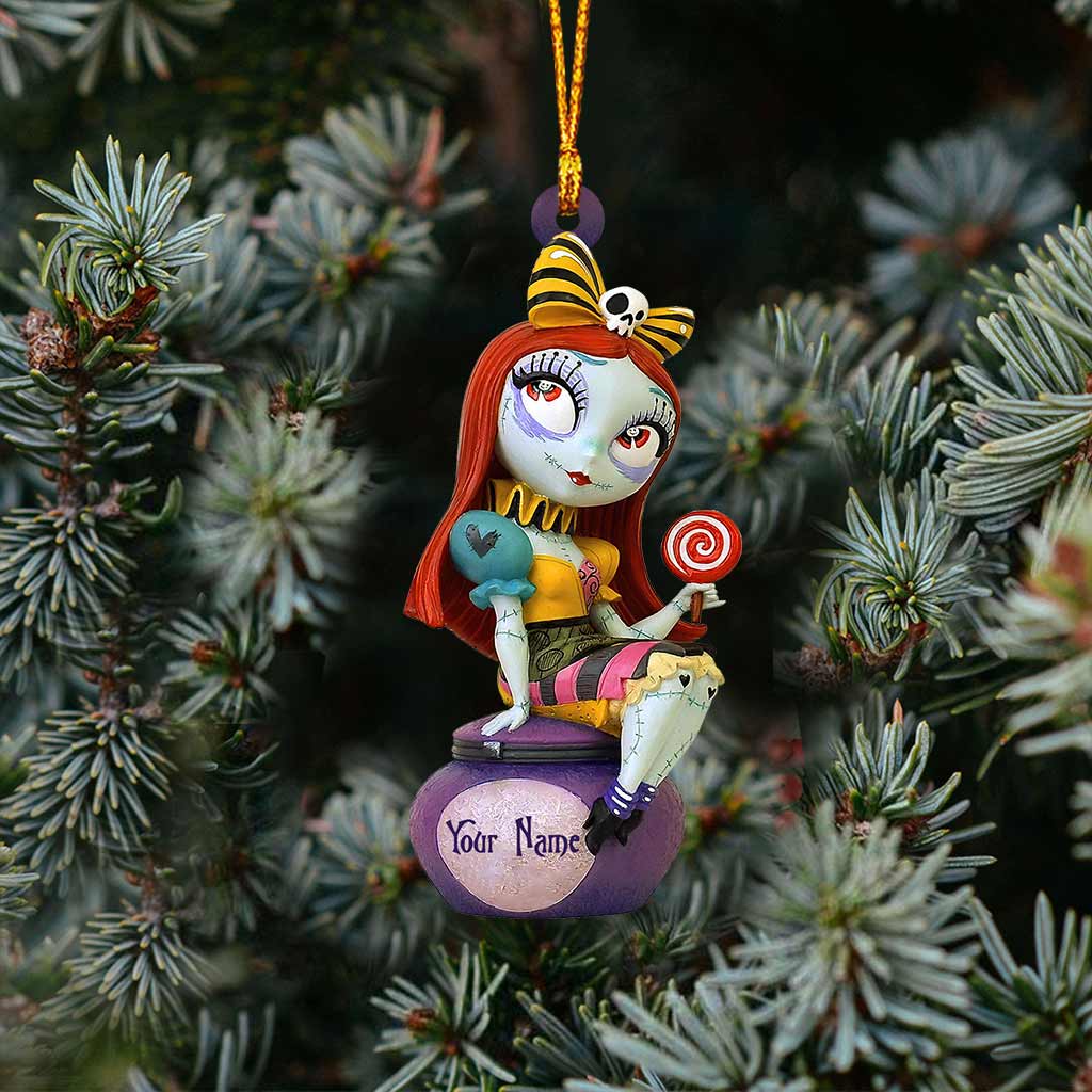 Deadly Night Shade - Personalized Nightmare Ornament (Printed On Both Sides)