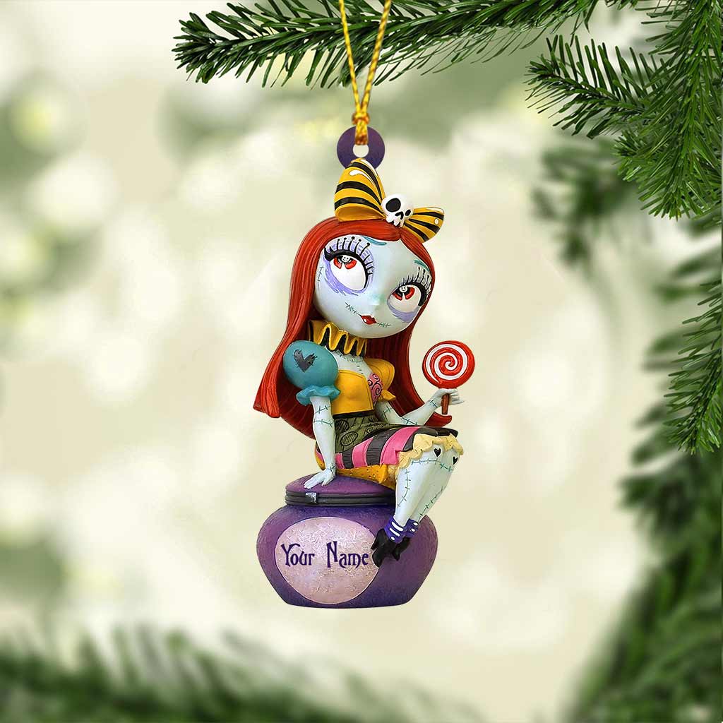 Deadly Night Shade - Personalized Nightmare Ornament (Printed On Both Sides)