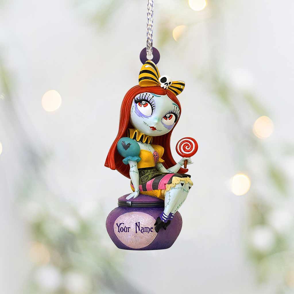 Deadly Night Shade - Personalized Nightmare Ornament (Printed On Both Sides)