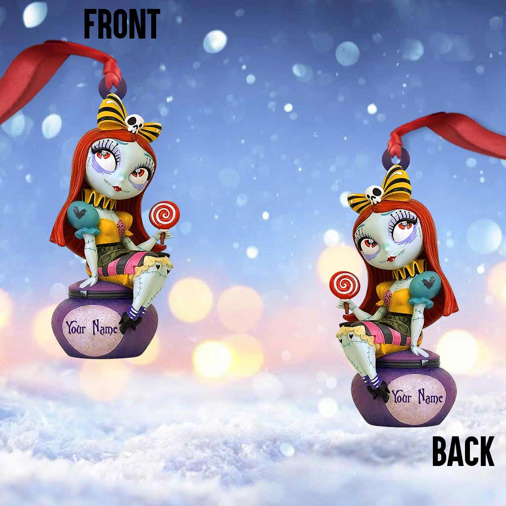 Deadly Night Shade - Personalized Nightmare Ornament (Printed On Both Sides)