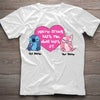You&#39;re Stuck With Me, Deal With It - Personalized Couple Ohana T-shirt and Hoodie