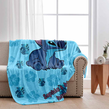 Hands Off - Personalized Ohana Blanket