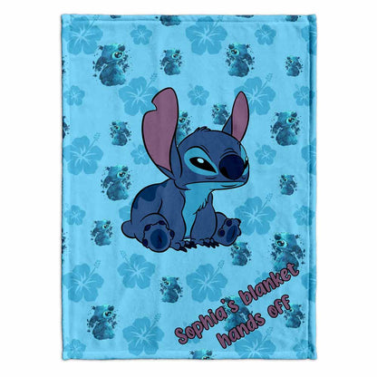 Hands Off - Personalized Ohana Blanket