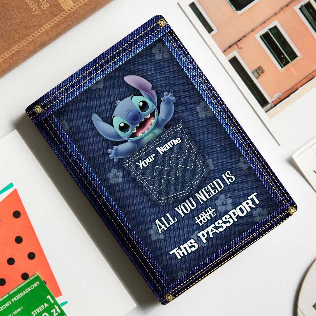 All You Need Is This Passport - Personalized Ohana Passport Holder