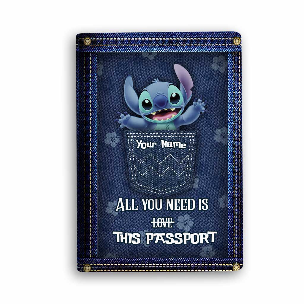 All You Need Is This Passport - Personalized Ohana Passport Holder