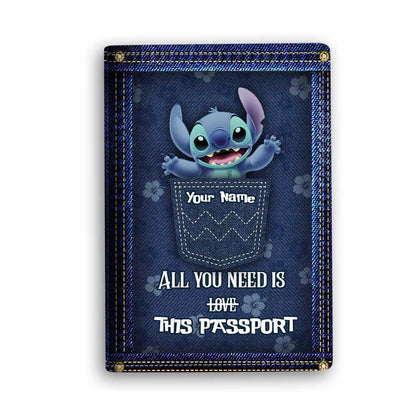 All You Need Is This Passport - Personalized Ohana Passport Holder