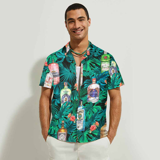 Let The Fun Be-gin Tropical Pattern - Hawaiian Shirt