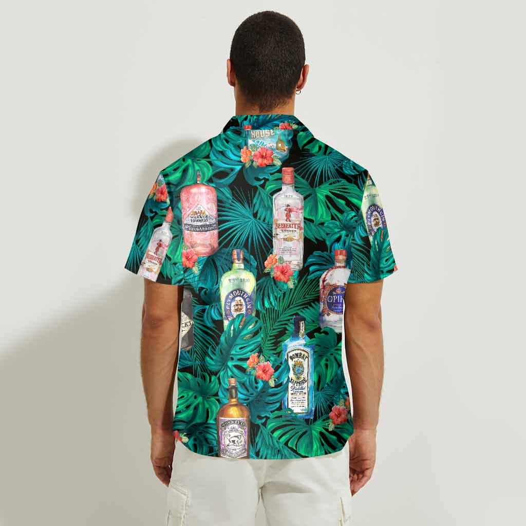 Let The Fun Be-gin Tropical Pattern - Hawaiian Shirt