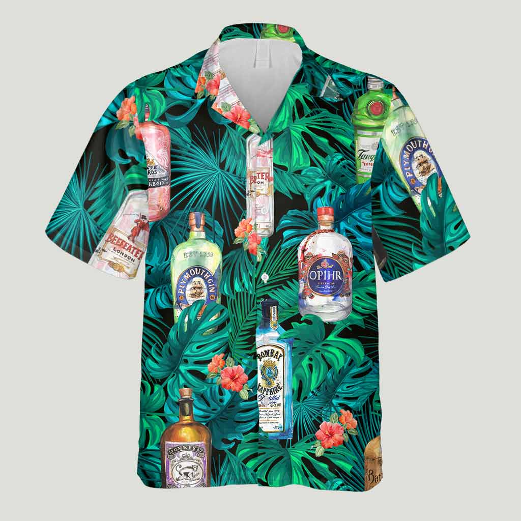 Let The Fun Be-gin Tropical Pattern - Hawaiian Shirt