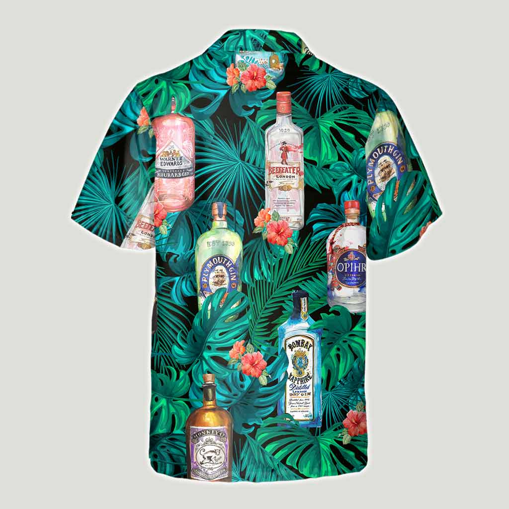 Let The Fun Be-gin Tropical Pattern - Hawaiian Shirt