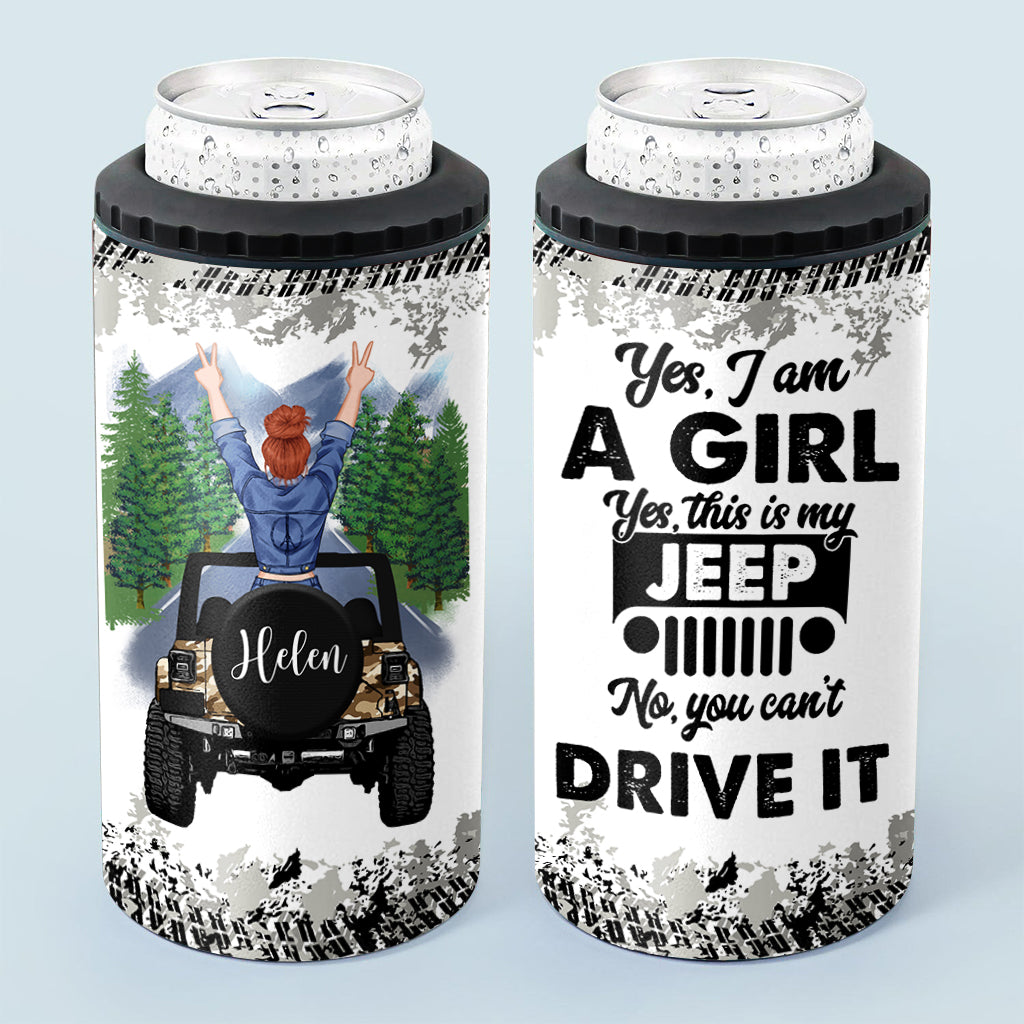 No You Can't Drive It - Personalized Car Can Cooler