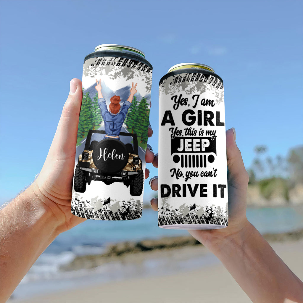 No You Can't Drive It - Personalized Car Can Cooler