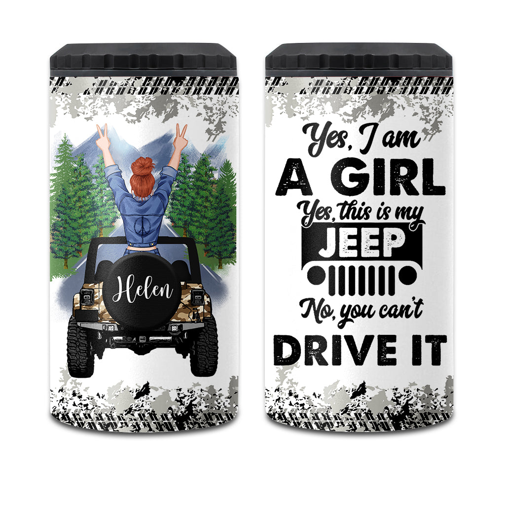 No You Can't Drive It - Personalized Car Can Cooler