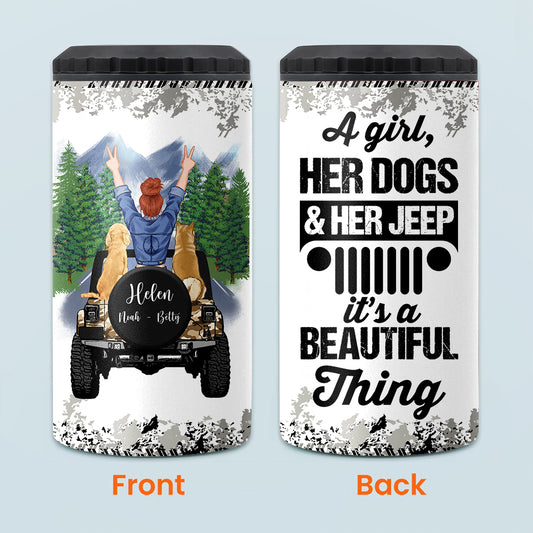 It's A Beautiful Thing - Personalized Car Can Cooler