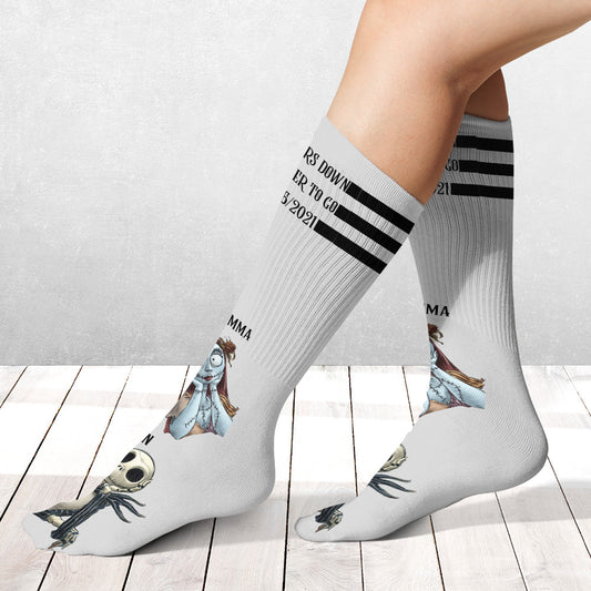 Forever To Go - Personalized Nightmare Socks