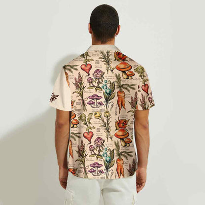 Floral Compendium - Personalized The Hero's Legend Hawaiian Shirt