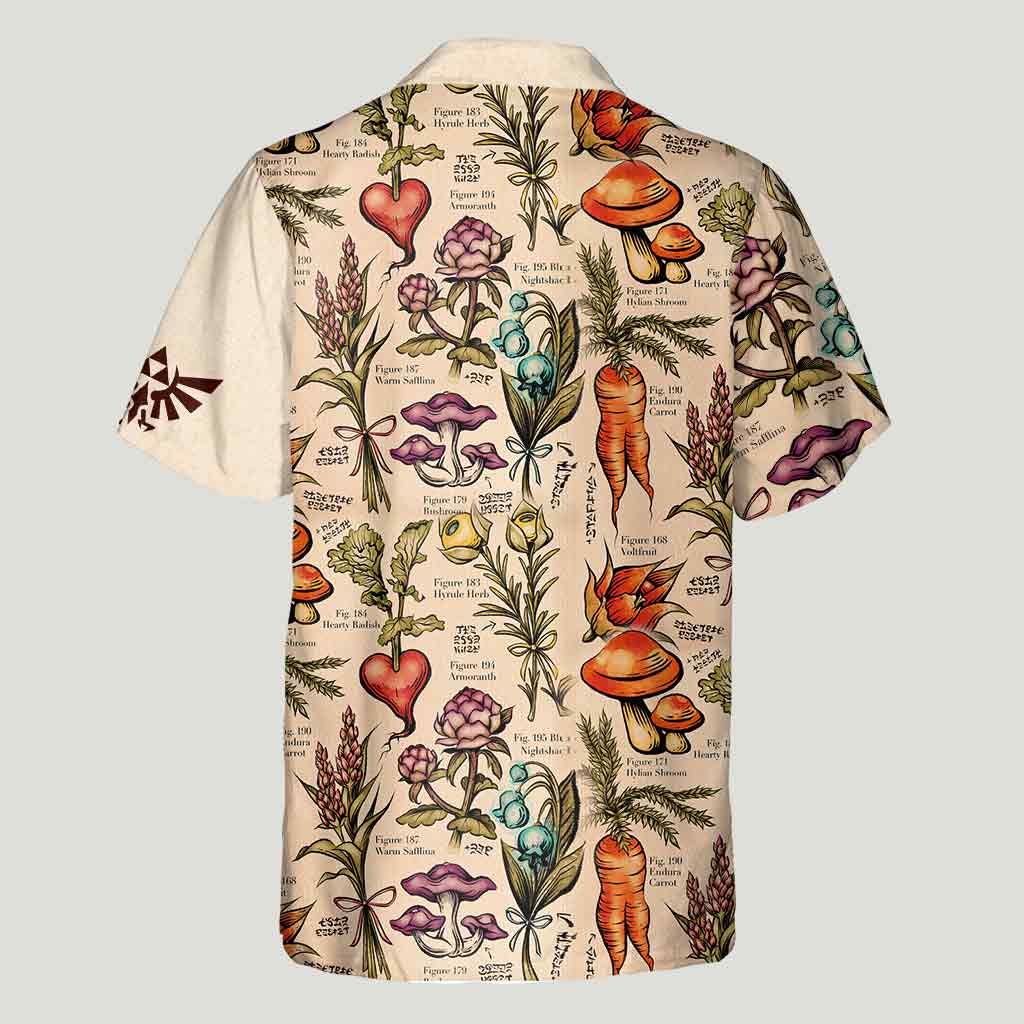 Floral Compendium - Personalized The Hero's Legend Hawaiian Shirt