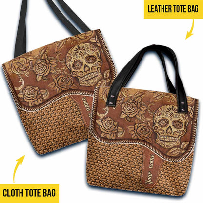 Saddle - Skull Personalized Tote Bag