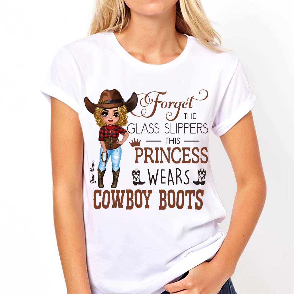 Forget The Glass Slipper - Personalized Country Girl T-shirt and Hoodie