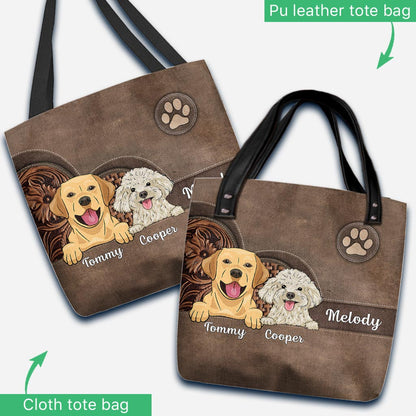 Dog Lovers - Personalized Dog Tote Bag